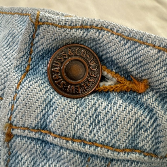 ✨Vintage✨Levi’s 551 Relaxed Fit/ Tapered Leg✨Size: 12 Petite✨ - Picture 10 of 14